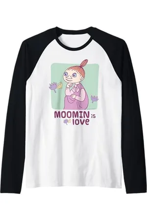 Moomin Mymble è amore Maglia con Maniche Raglan