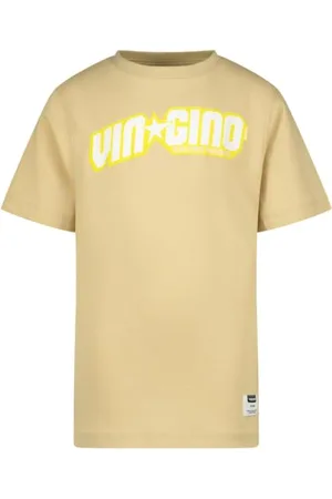 Vingino Basic-Logo T-Shirt, , 4 Anni Bambini e Ragazzi