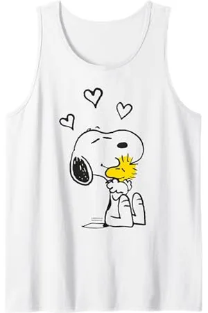 Peanuts Snoopy Woodstock Ti stringo forte Canotta