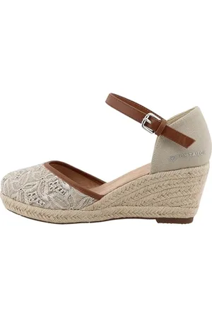 TOM TAILOR 5390090022, Sandali con Zeppa Donna, , 39 EU