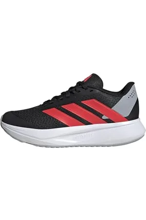 adidas Duramo SL2 Shoes Kids, Scarpe da Corsa, Core Black/Lucid Red/Halo Silver, 23 EU