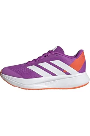 adidas Duramo SL2 Shoes Kids, Scarpe da Corsa, Purple Burst/Ftwr White/Impact Orange, 22 EU