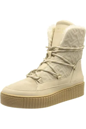 Tommy Hilfiger Stivali Donna Snow Boot Monogram Stivali Invernali, (Sugarcane), 36 EU