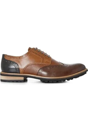 Joe Browns Mixed Pebble Leather Brogues, Stivaletto Uomo, , 41 EU