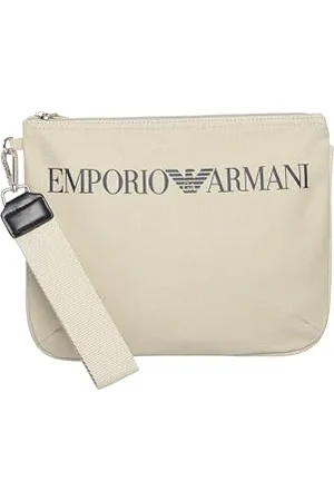 Emporio Armani Logo Pouch Bag, , Taglia Unica Unisex-Adulto