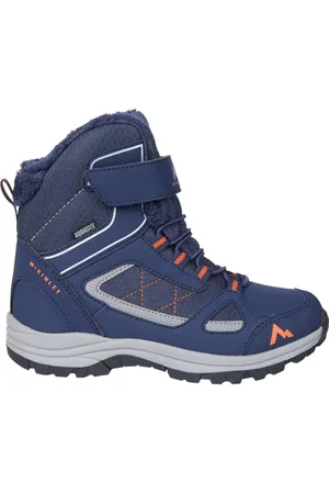 mc kinley Mckinley Maine Mid Wi Aqb, Stivali da Escursionismo, Navy/Orange Dark/Cha, 30 EU