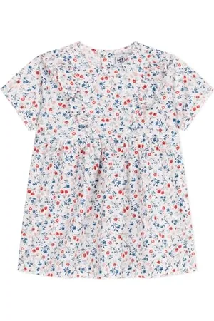 Petit Bateau A0cli Abito A Maniche Corte, , 18 Mesi Bimba
