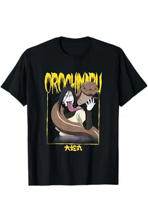 Naruto Shippuden Orochimaru Logo e Cornice Maglietta