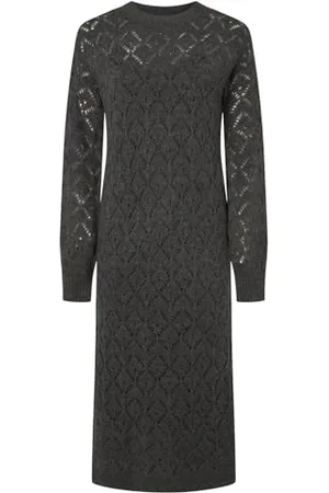 Pepe Jeans Hailey Dress Vestito, ( Scuro Marl), XS Donna