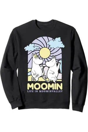 Moomin Life In valley - Vetro colorato scuro Felpa