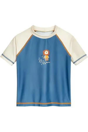 Playshoes Badeshirt Maglietta Rash Guard, , 98-104 Unisex-Bambini e Ragazzi