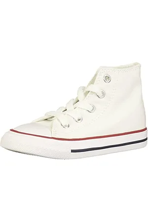 Converse Chuck Taylor All Star High, Pantofole Unisex Bambini E Ragazzi, (White), 18 EU