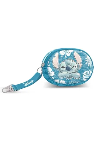 Disney Lilo e Stitch Aloha-Portamonete Pill, Blu, 12.5 x 9 cm