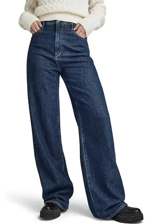 G-Star Donna Deck 2.0 High Loose Jeans, (worn in blue pool D23591-D442-G136), 32W / 34L