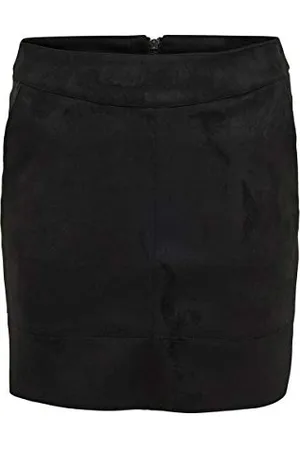 ONLY Onljulie Fauxsuede Skirt Otw Noos Gonna in Similpelle, , 38 Donna