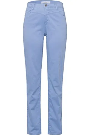 Brax Style Mary Superior Cotton Pantaloni, Santorina, 31W x 32L Donna