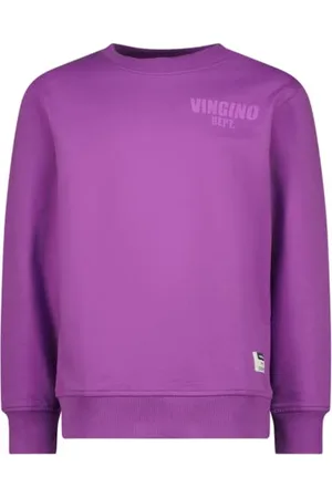 Vingino Basic-Crew Felpa con Cappuccio, , 10 Anni Bambini e Ragazzi