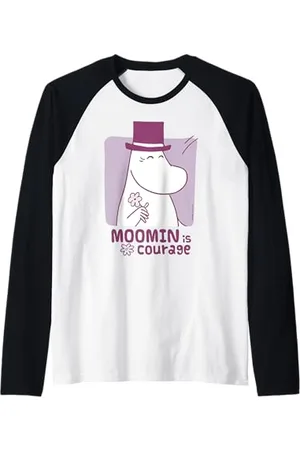 Moomin Pappa è il coraggio Maglia con Maniche Raglan