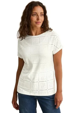 CECIL B323107 T-Shirt, , XS Donna