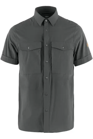 Fjällräven FJALLRAVEN Abisko Trekking Shirt SS M T, , S Uomo