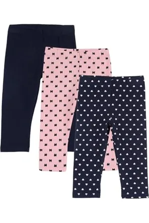 chicco Set di Leggings Stile Capri in Cotone Leggero, Bambine e Ragazze, , 6 Anni