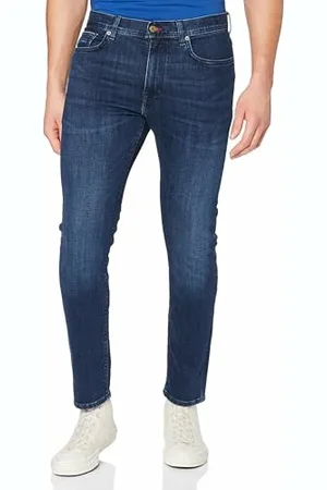 Tommy Hilfiger Jeans Uomo Core Slim Bleecker Elasticizzati, Blu (Bridger Indigo), 40W / 30L