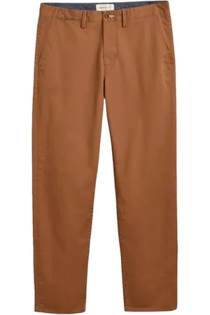 GANT Pantaloni Chino in Twill Normale, , 52 IT (38W/34L) Uomo