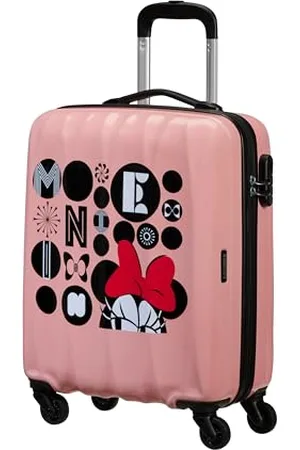 American Tourister Hypertwist - Spinner S, bagaglio a mano, 55 cm, 36 L, Multicolore (Minnie Glam)