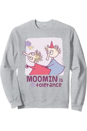 Moomin Thingamy e Bob sono tolleranza Felpa