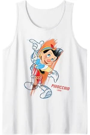 Disney Ink and Paint Pinocchio 1940 Canotta