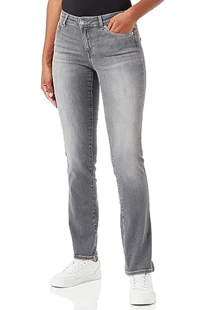 VERO MODA Vmdaf Mr Straight Jeans Do202 Noos, Denim Grigio Medio, 28 W/30 L Donna