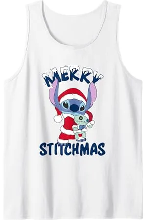 Disney Lilo & Stitch Christmas Merry Stitchmas Portrait Canotta