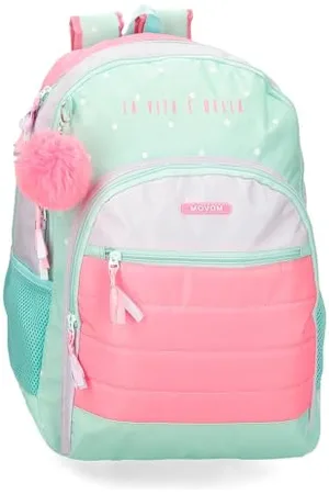 MOVOM La Vita è Bella Zaino Scuola 33x46x17 cm Poliestere 25,81L, , Zaino scuola