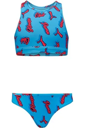PUMA Printed Set Bikini, , 140 Bambine e Ragazze