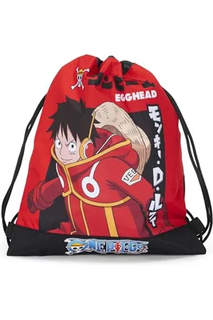 FRANCO COSIMO PANINI ONE PIECE - Sacca Coulisse Ufficiale One Piece, Compatta e Versatile, Ideale per Palestra, Scuola, Viaggi, Portamerenda, Idea Regalo Bambini e Ragazzi, 35x42x2 cm