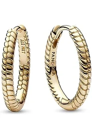 PANDORA 262728C00 Orecchini a cerchio con serpente