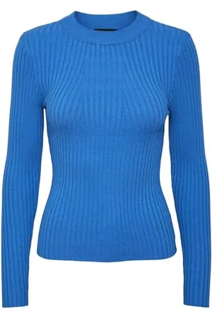 Pieces® Pccrista Ls O-collo Knit Noos Bc Maglione, Donna, , XL