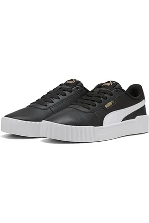PUMA Carina 3.0, Scarpe da Ginnastica Donna, Black White Gold, 37 EU