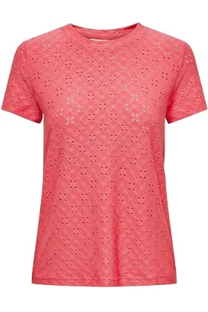 JDY Cathinka Cathinka S/S Tag Top Jrs Noos, , S Donna