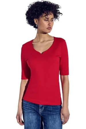 Street one A323163 Maglietta con Scollo a Cuore, , 44 Donna