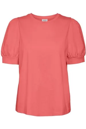 VERO MODA Vmkerry 2/4 O-neck Top Vma Jrs Noos, T-shirt Donna, , L