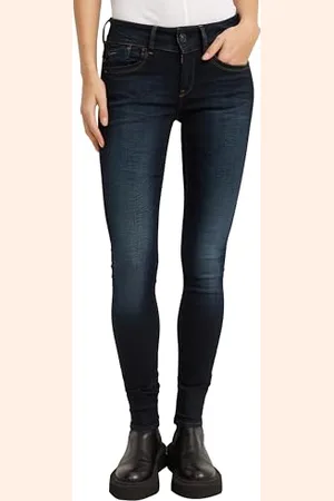 G-Star Donna Lynn Mid Waist Skinny Jeans, (medium aged 60885-6131-071), 23W / 28L