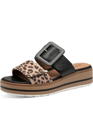 Jana Damen Pantoletten mit Schnalle Vegan, Sandali Donna, , 42 EU
