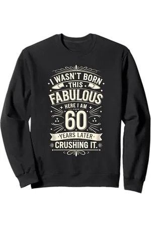 !RALUPOP 60° compleanno | Favoloso 60 anni dopo CRUSHING IT Felpa