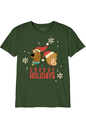 Scooby-Doo Boscoobts030 T-Shirt, , 12 Anni Bambini e Ragazzi