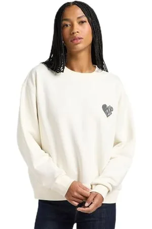 Lee Relaxed Graphic Crew Maglia di Tuta, , M Donna