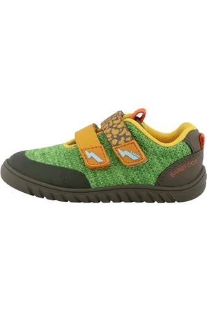 Lurchi 84L0023006, Scarpe da Ginnastica Unisex-Bambini, Green-Curry, 24 EU Larga