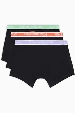 Emporio Armani 3-Pack Trunk Bermuda, , L Uomo