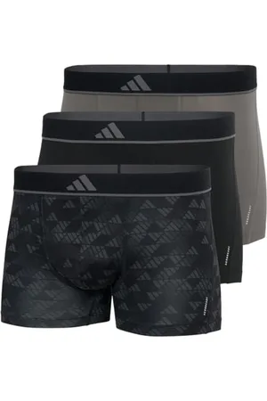 adidas Herren Unterwäsche Boxershorts 3er Pack-Trunk (3pk) -Active Micro Flex Eco Boxer a Pantaloncino, Assorted_4am014, L Uomo
