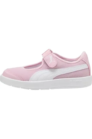 PUMA COURTFLEX V3 Lina V PS, Scarpe da Ginnastica Bambina, Rose Mauve White, 29 EU